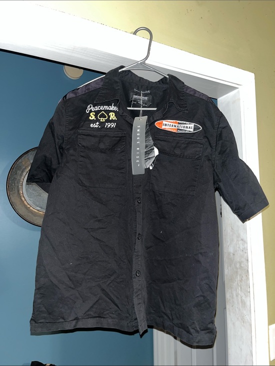Smoke rise Other - SR Performance Motor Gear Black Racing Jacket Sleeve with Patches